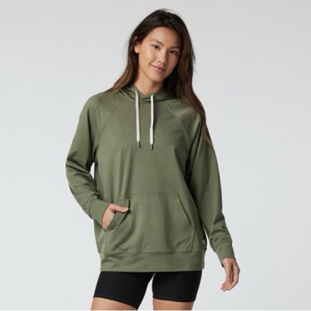 ⭐️ VUORI Halo Oversized Hoodie Dark Metal Heather